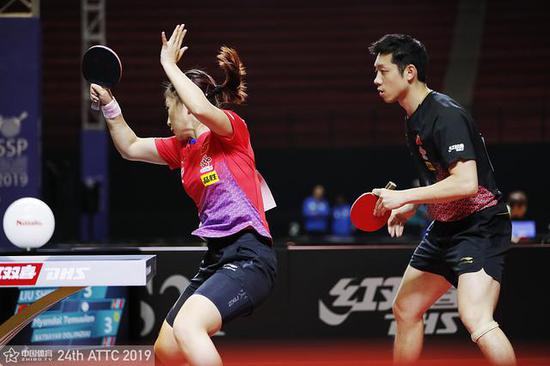 瑞典队逆转日本队，许昕带队取胜